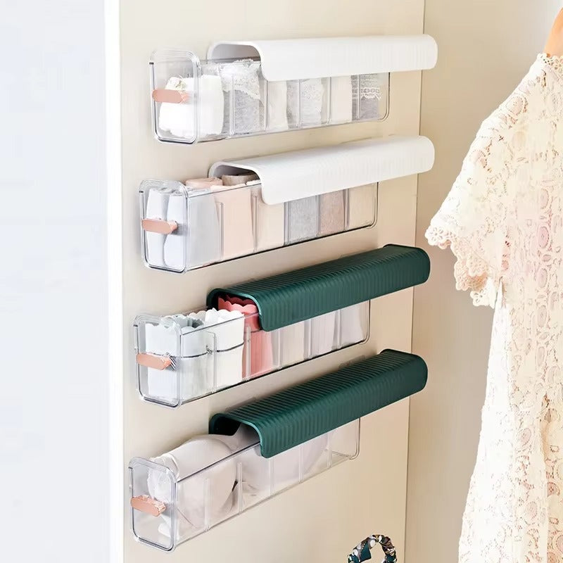 Wall Mounted Tissue Box Organizer