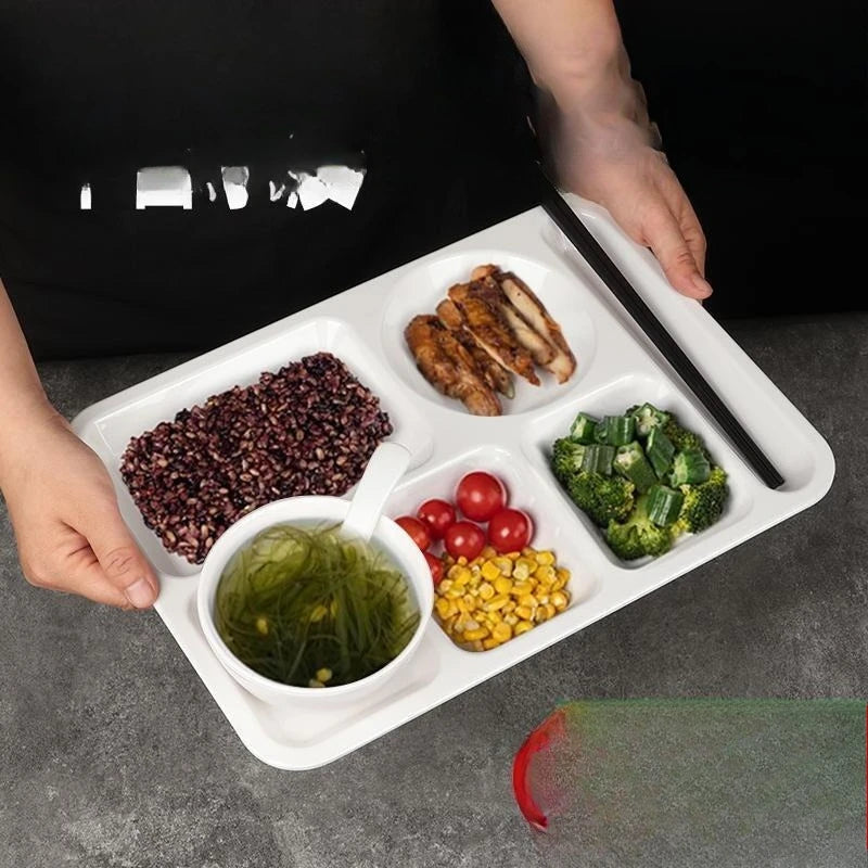 Multi Section Dining Tray Set