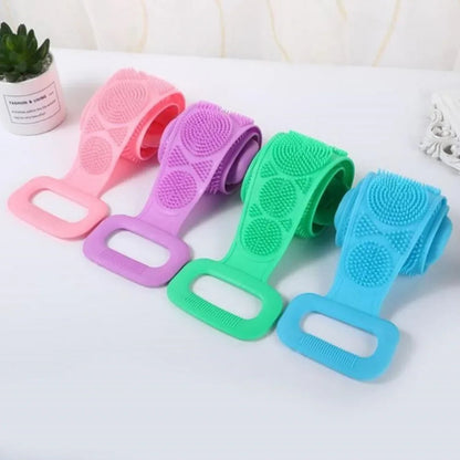 Double-Sided Silicone Back Scrubber