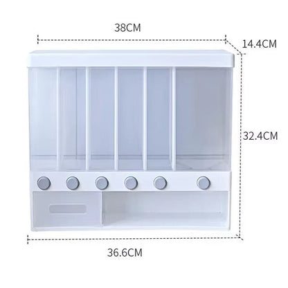 Multi Section Grain Dispenser